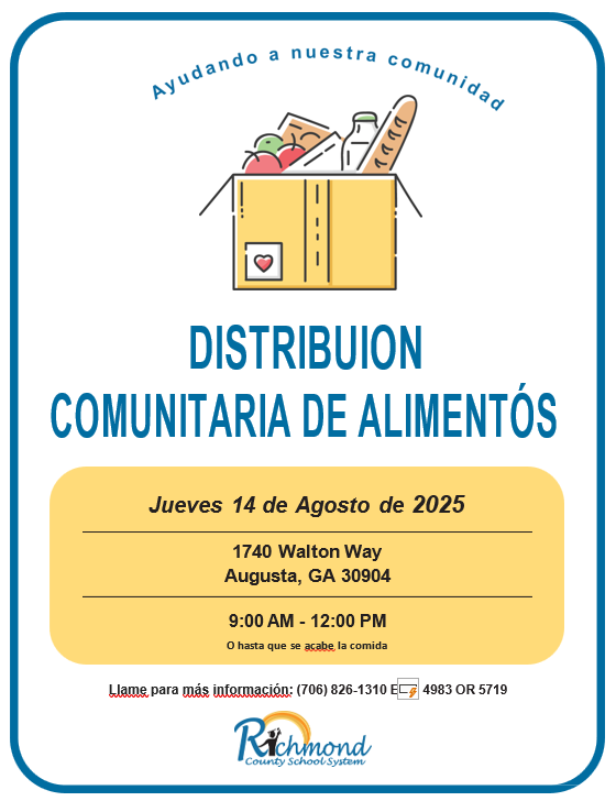 Food Distribution August Spanish